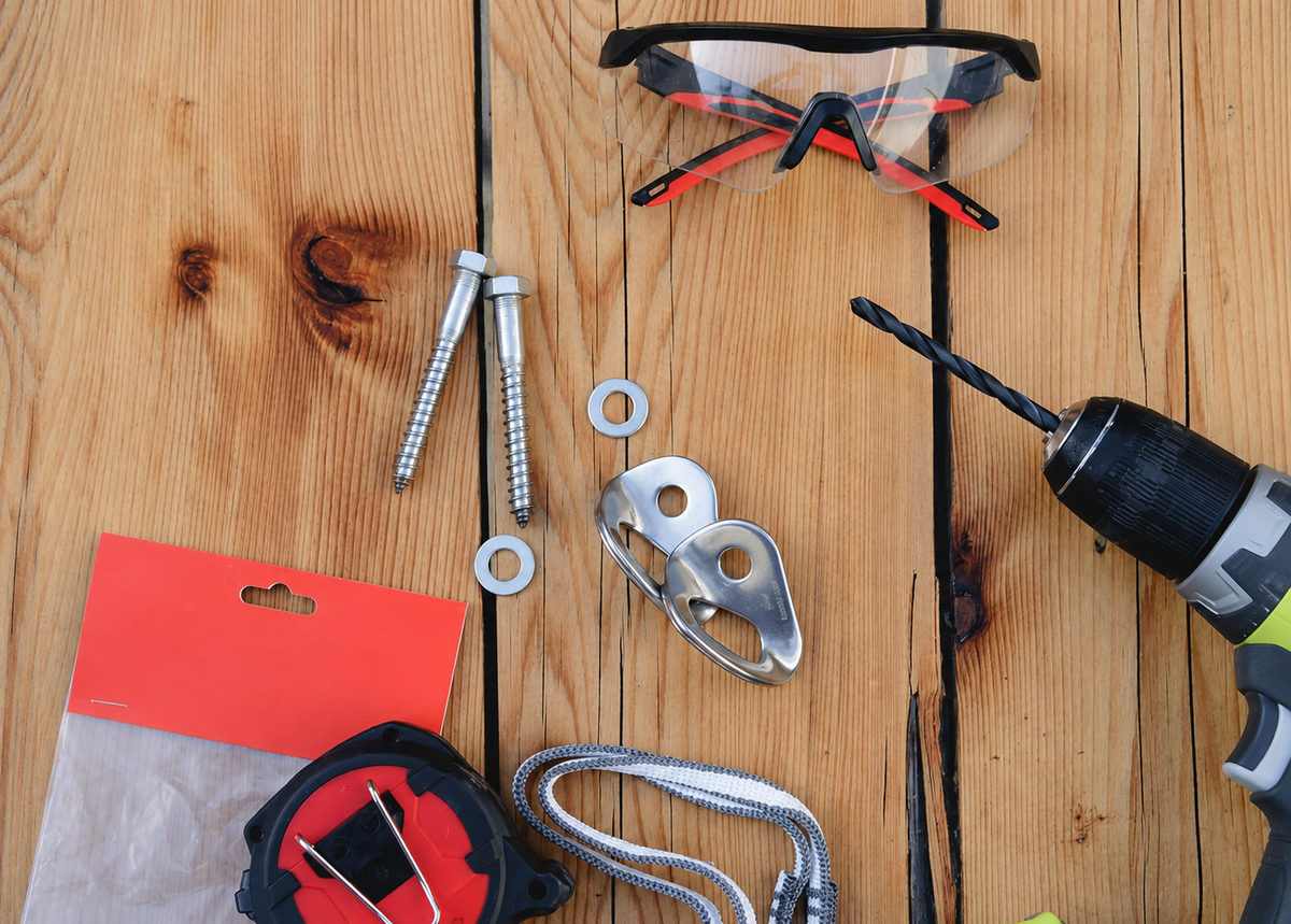 Kit de fixation pour hamac